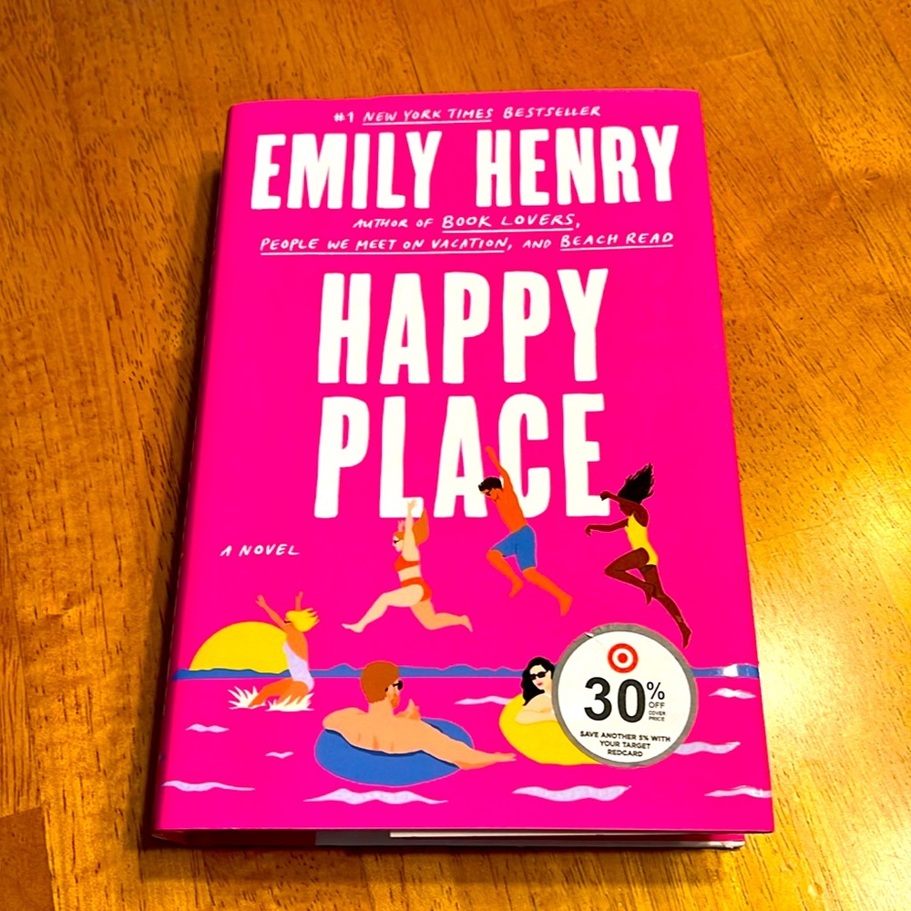 Emily Henry “Happy Place” Hardcover book.  Brand New